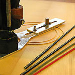 Sound hole binding